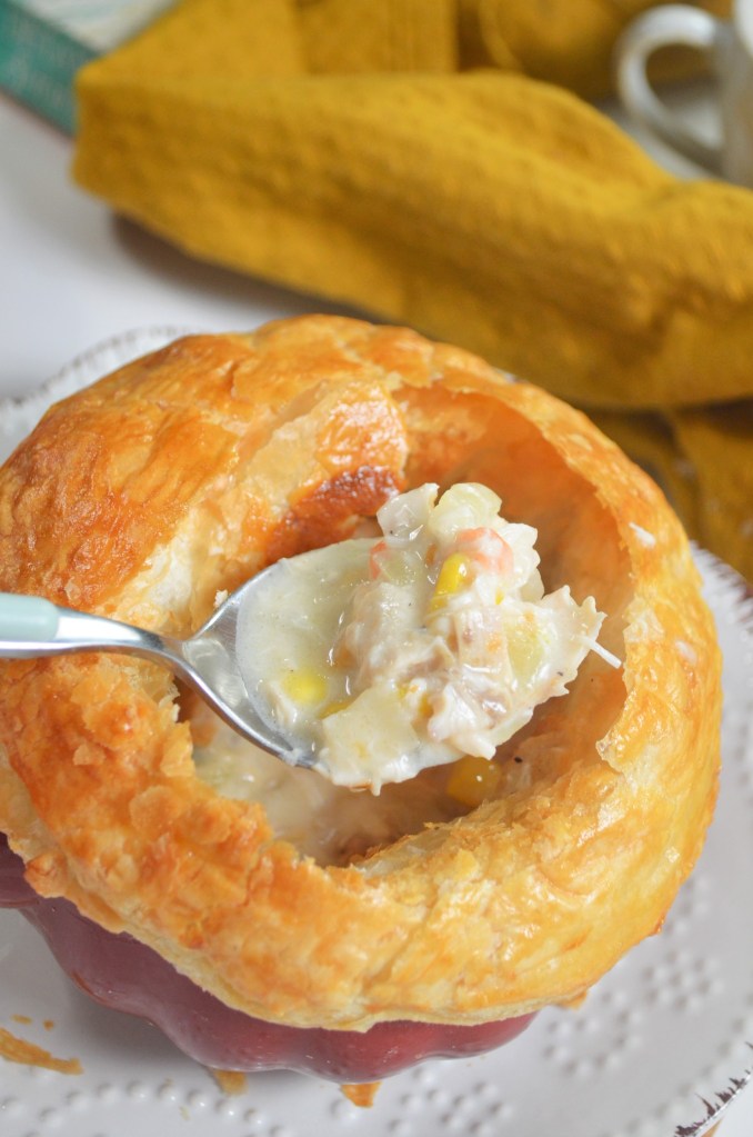 Chicken Pot Pie For One