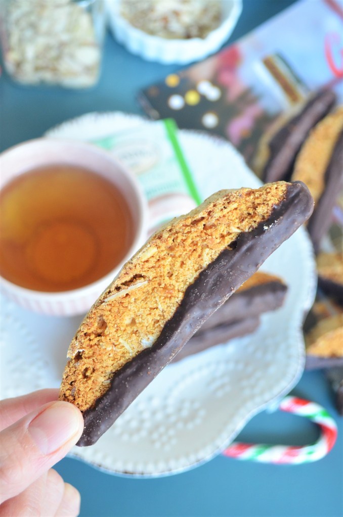 Chocolate Dipped Biscotti