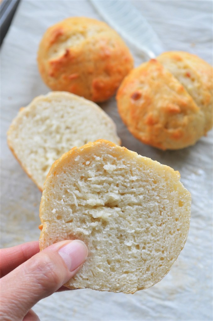 Small Batch No Yeast 2 Ingredients Yogurt Bread Rolls