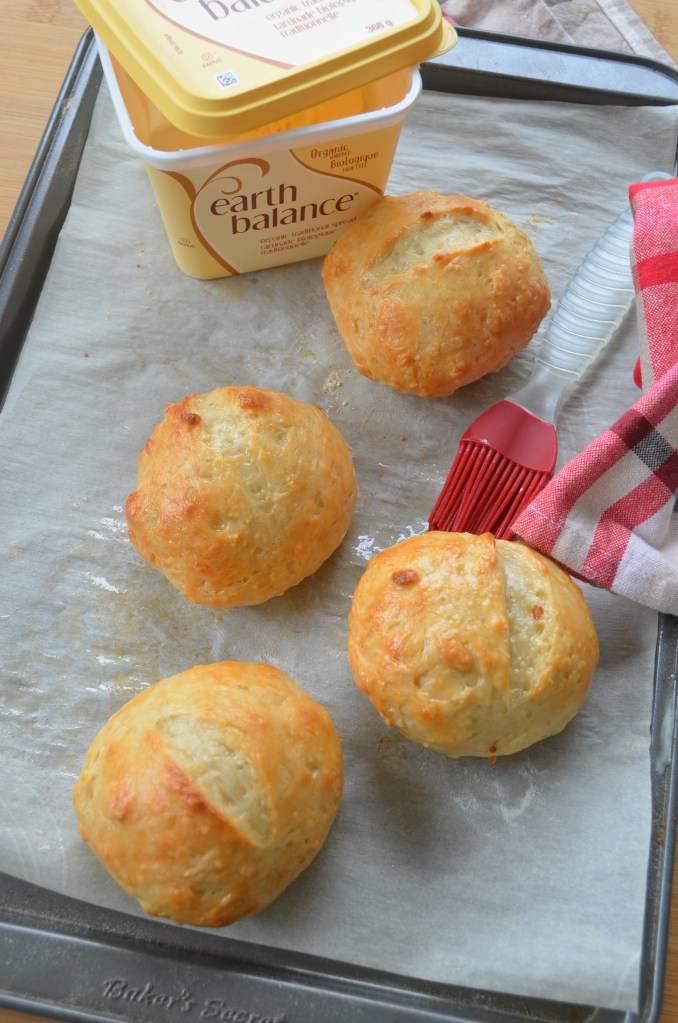 No Yeast 2 Ingredients Bread Rolls