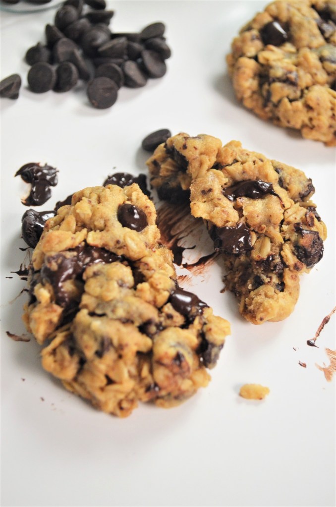 Small Batch Soft and Chewy Oatmeal Chocolate Chip Cookie