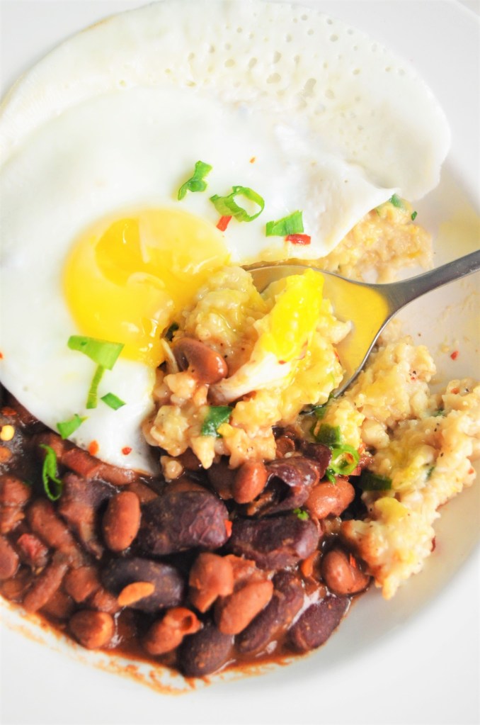 Beans Savory Oatmeal