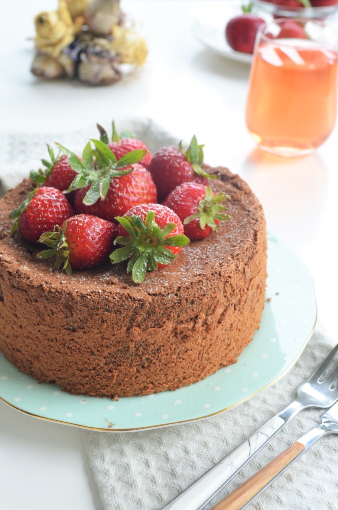 How to Make Chocolate Chiffon Cake BY SweetNSpicyLiving