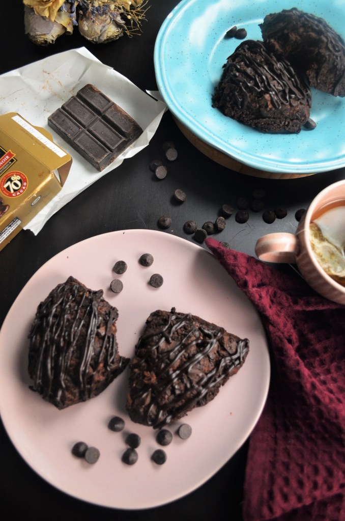 Chocolate Scones for Two