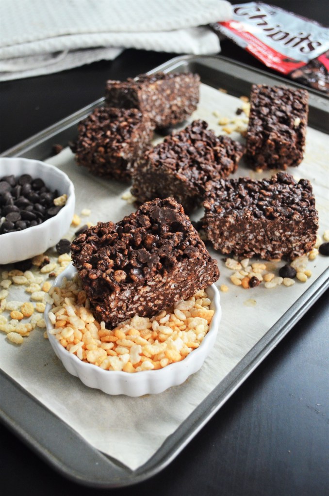 How to Make Small Batcg Rice Crispy Bar By SweetNSpicyLiving
