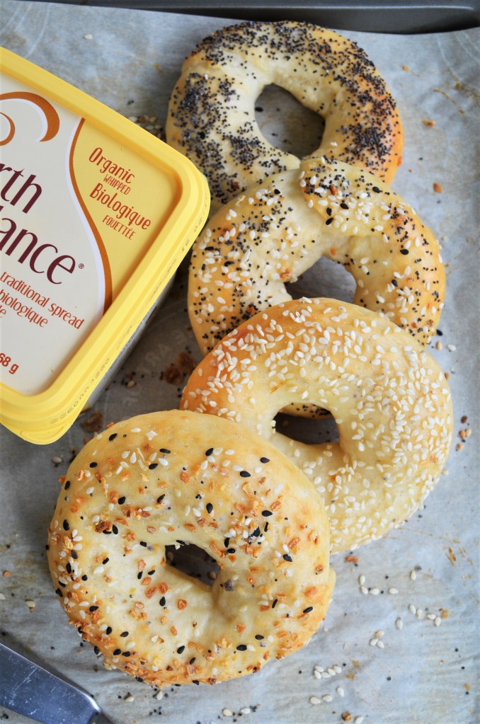 Small Batch NO Yeast 2 Ingredients Bagel