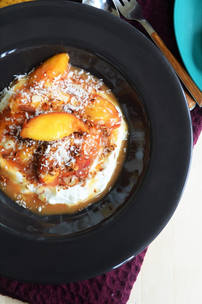 How to Make Caramelized Peach