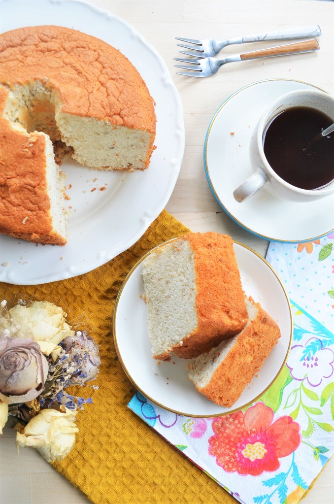 Easy Small Batch Banana Chiffon Cake By SweetNSpicyLiving