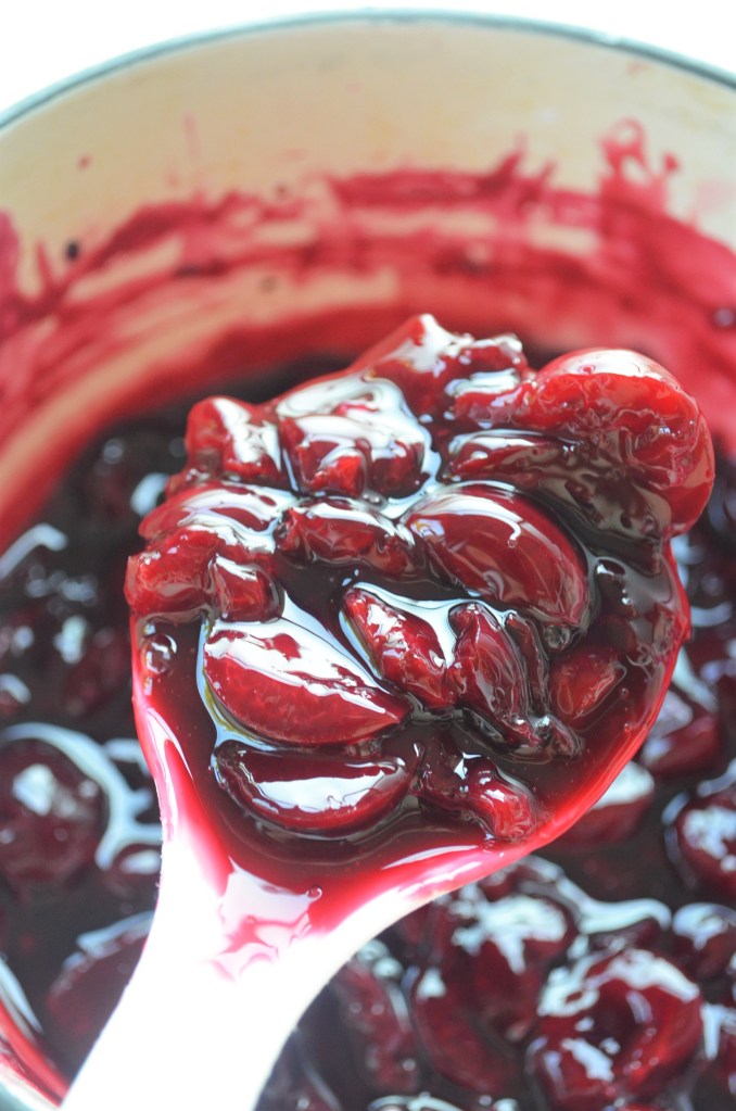 Cherry Sauce  By SweetNSpicyLiving
