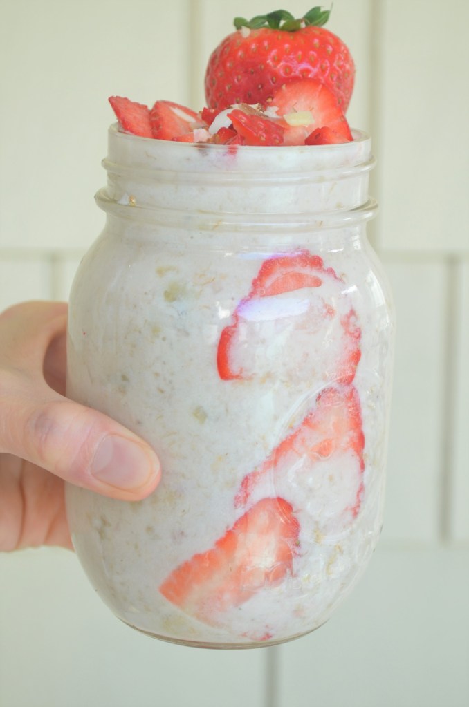 Strawberry Overnights Oatmeal