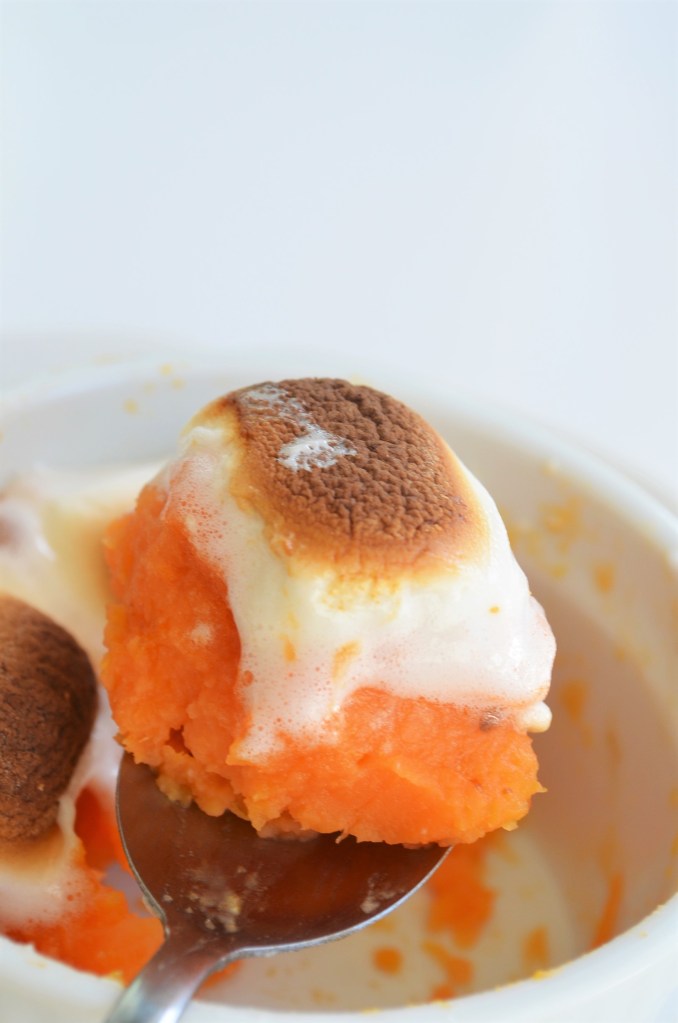 Baked Sweet Potato and Marshmallow