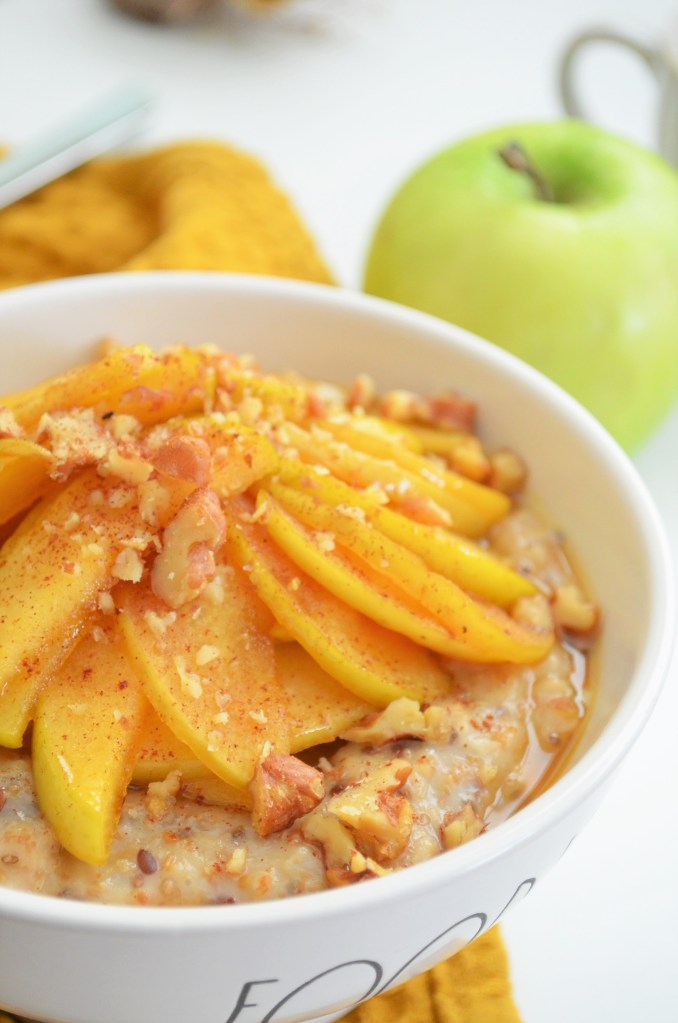 Single Serving Caramelized Apple Oatmeal