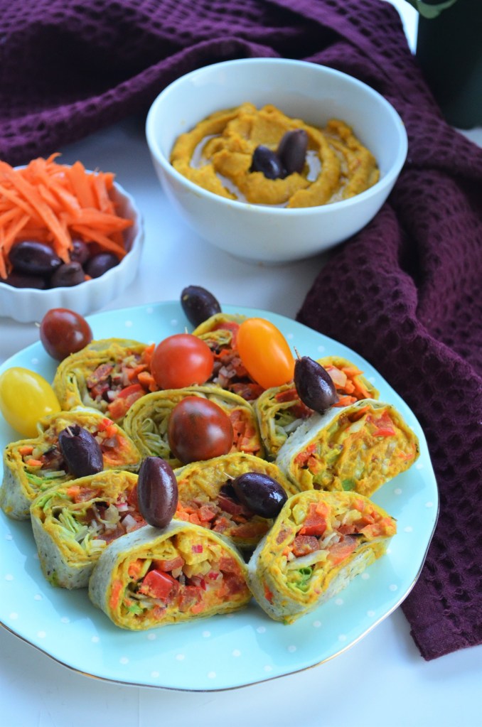 Roasted Veggie and Bell Pepper Hummus