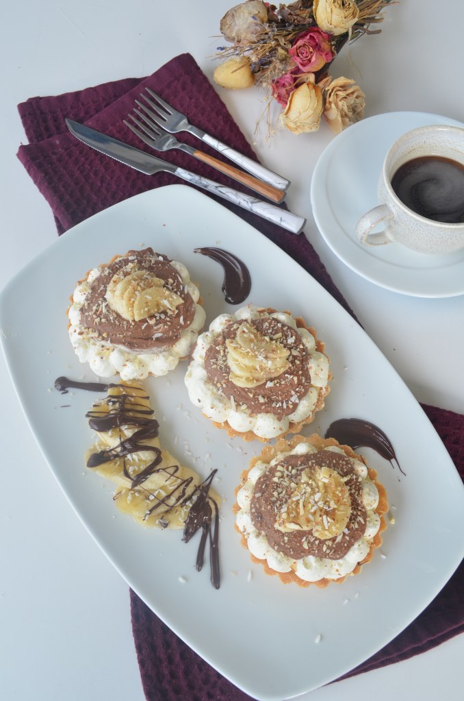 Chocolate Banana Tart