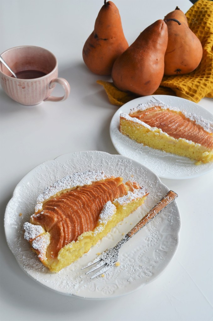 Small Batch Pear Frangipane Tart For Two