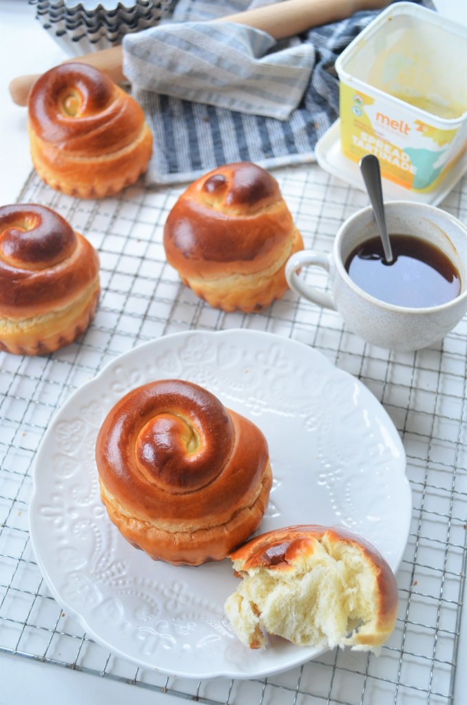 Small Batch Brioche Buns By SweetNSpicyLiving