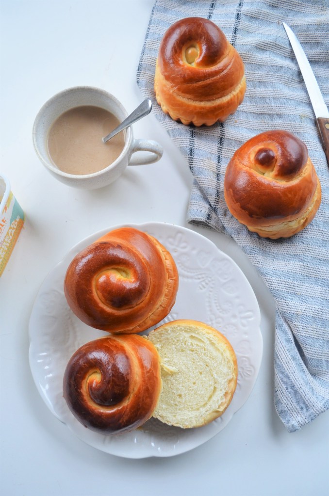 Brioche Buns By SweetNSpicyLiving