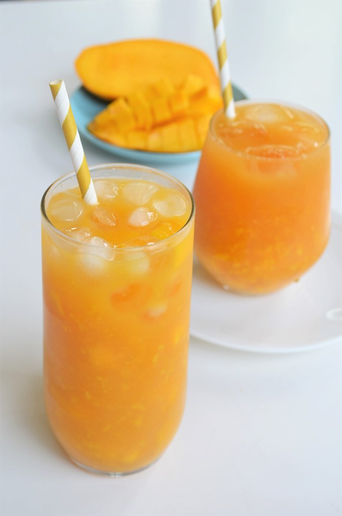 Fresh Mango Iced Tea