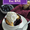 Blueberry Cobbler with Cornmeal Topping&nbsp;3