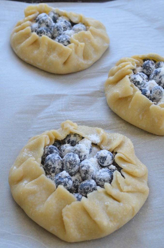 Mini Blueberry Galette 