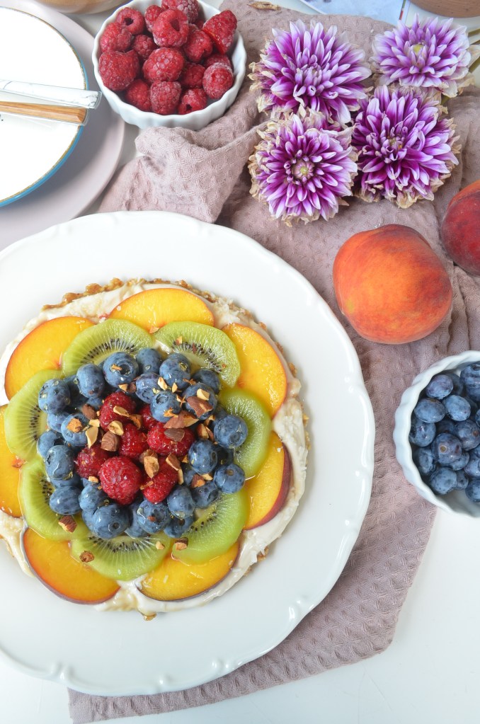 No Bake Pizza Fruit Tart