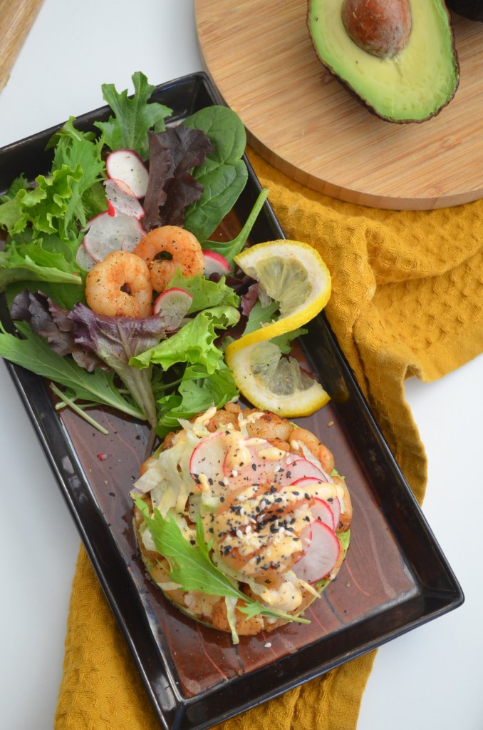 Quinoa and Avocado Stack Salad