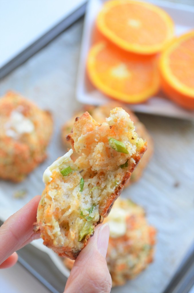 Small Batch Green Onion Drop Biscuit