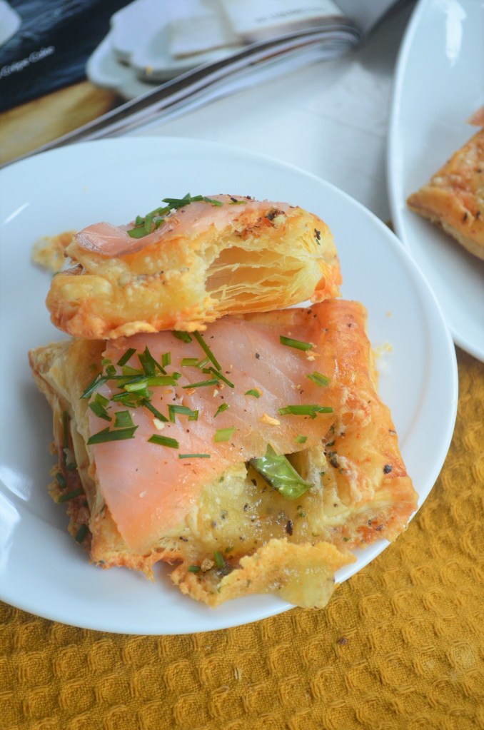 Salmon and Brie Cheese Puff Appetizer By SweetNSpicyLiving