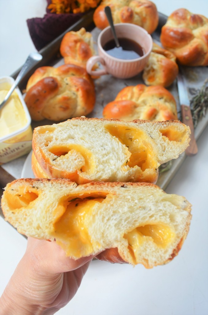 Small Batch Rosemary Cheese Buns By SweetNSpicyLiving