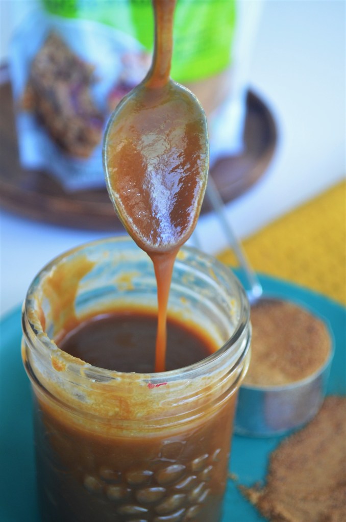 Vegan Coconut Salted caramel Sauce