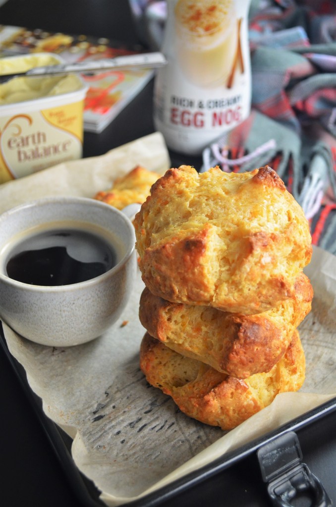 Cheese EggNog Soda Bread