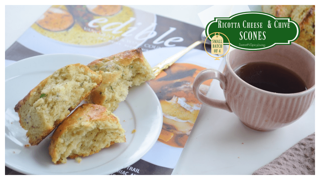 Ricotta Cheese and Chive Scones
