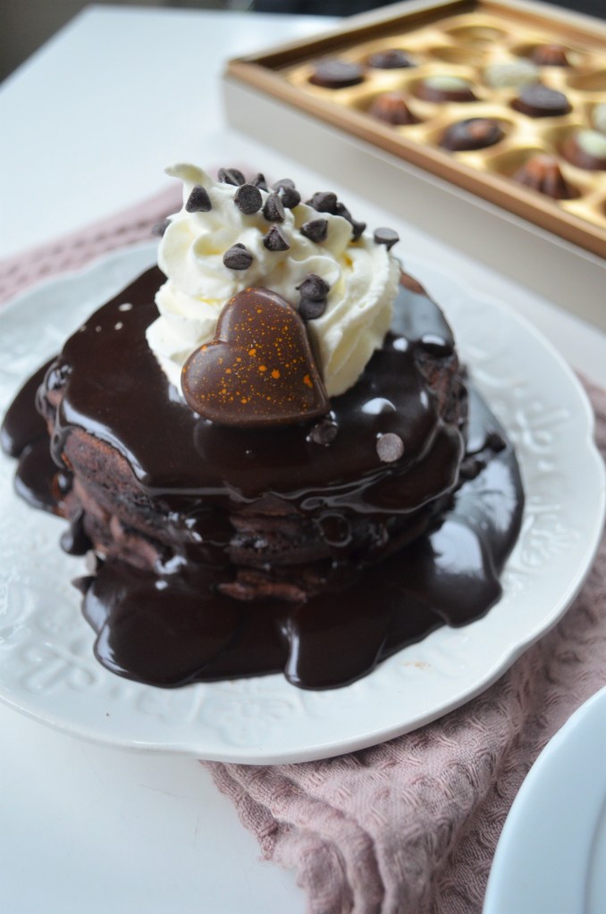 Double Chocolate Pancake For Two