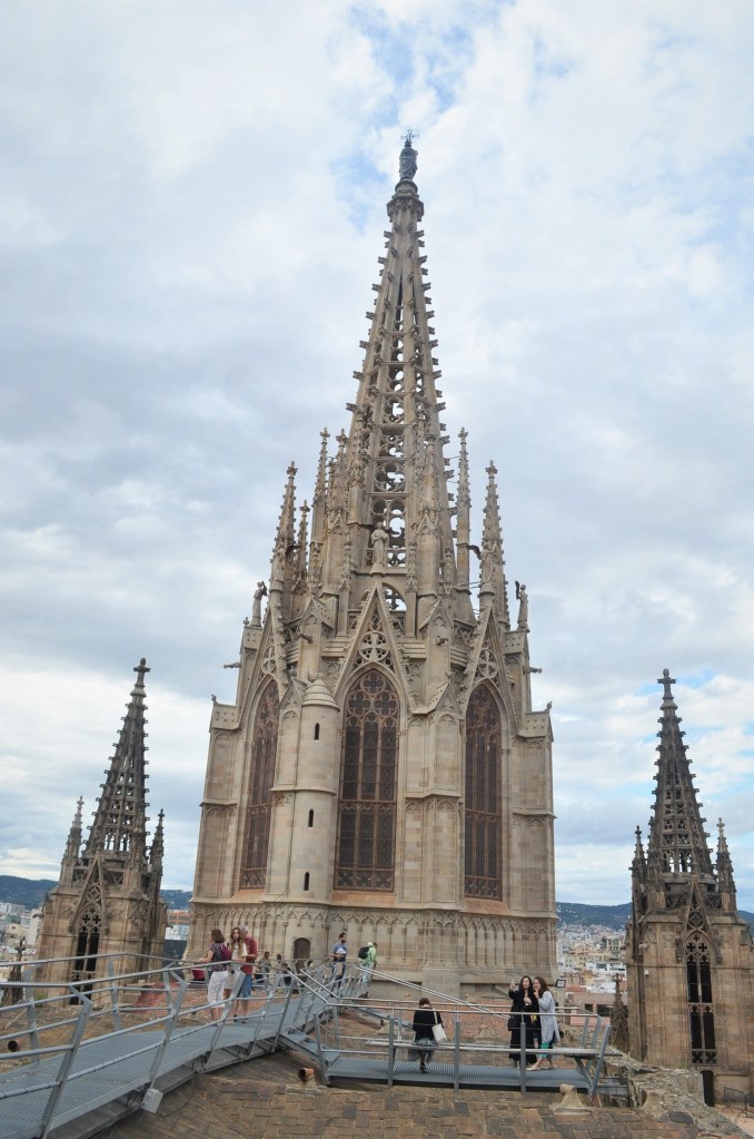 Barcelona Cathedral Skyline