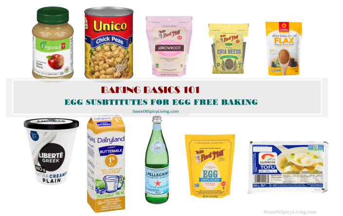 Baking Basic 101 Series: I’ve Researched Popular Egg Substitutes and Here are 13 Egg Substitutes that People are&nbsp;Using
