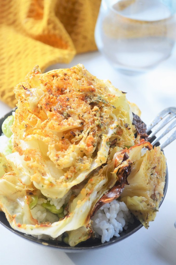 Easy Roasted Cabbage