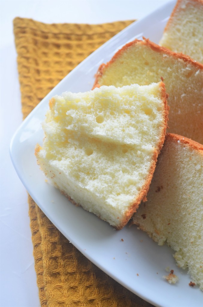 Basic Vanilla Chiffon Cake By SweetNSpicyLiving