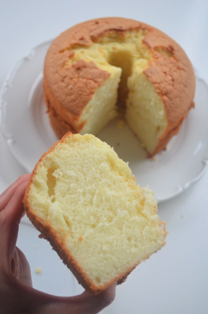 Small Batch 6 inch chiffon cake