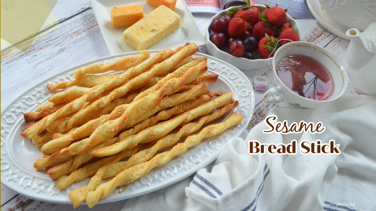 Crunchy Sesame Garlic Breadsticks: A Simple Snack that Steals the Show