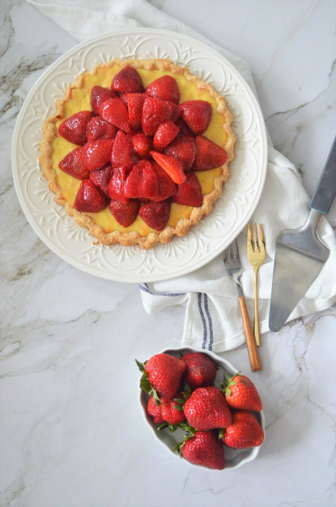 Strawberry Cheese Pie