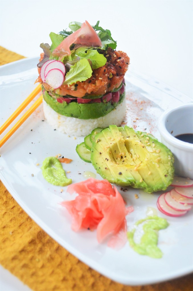 Ahi Tuna Stack Salad