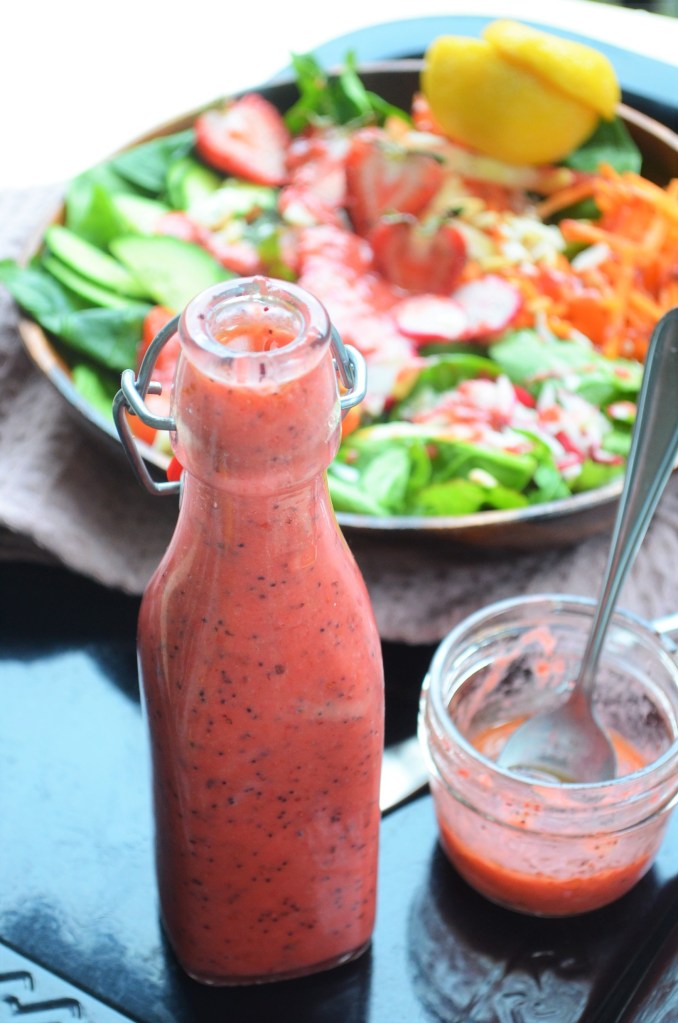 Homemade Fresh Strawberry Dressing