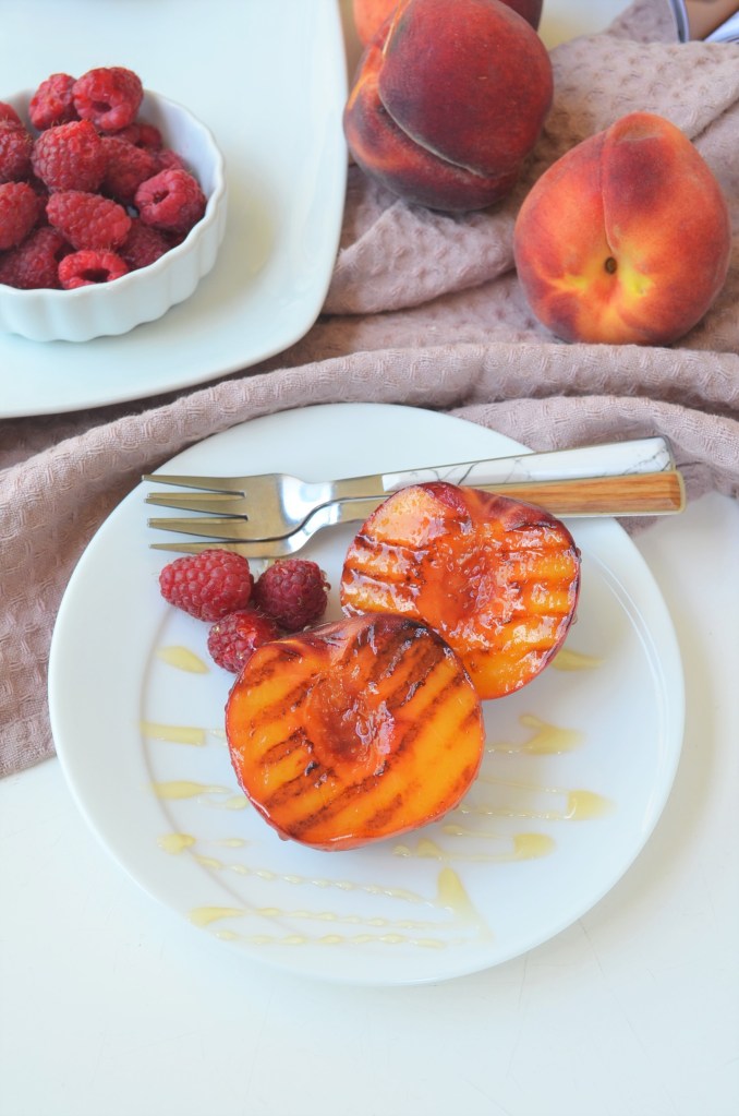 Grilled Peach By SweetNSpicyLiving