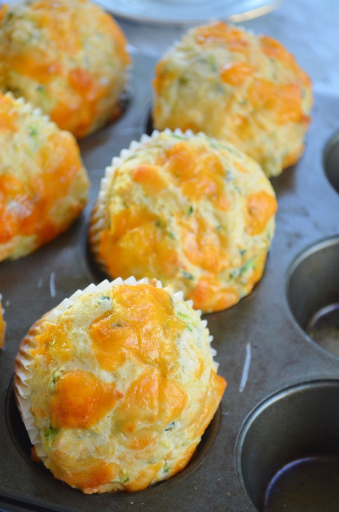 Zucchini Cheese Muffins
