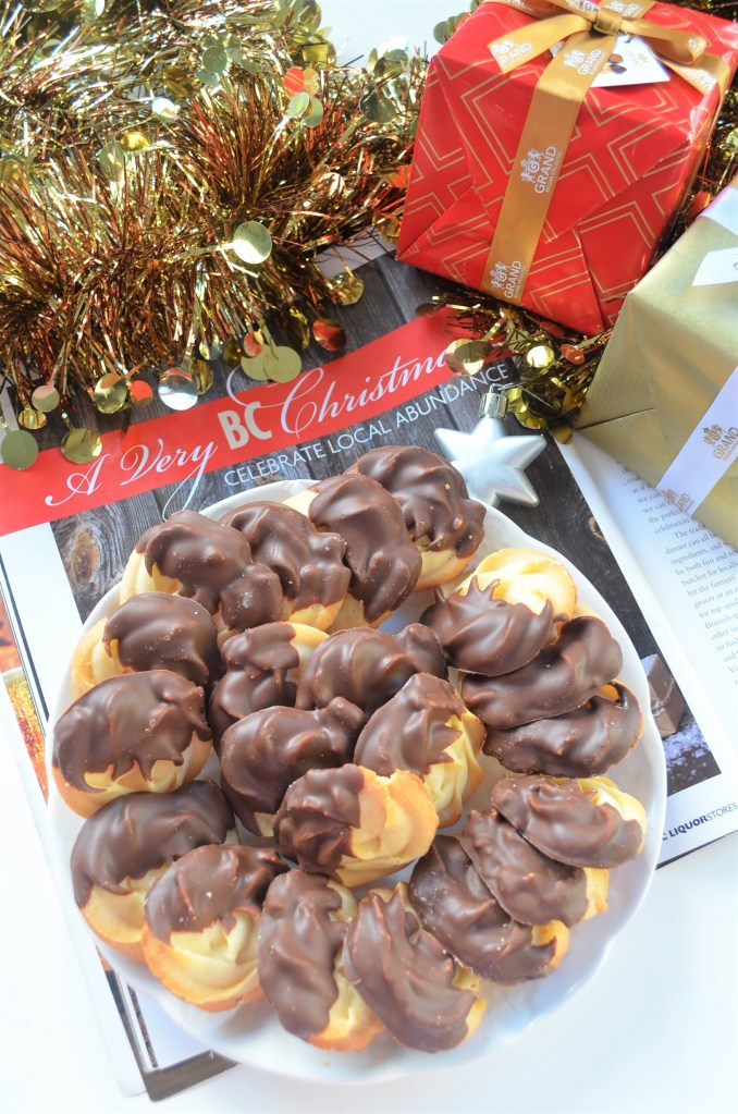 Chocolate Dipped Butter Cookies