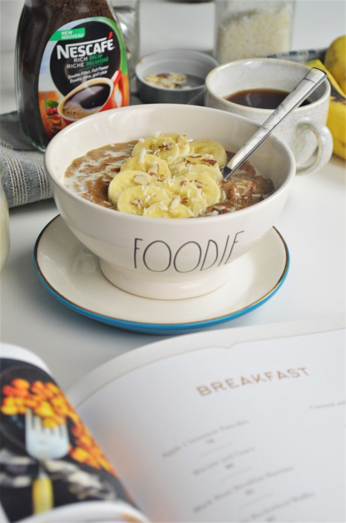 Espresso Banana Oatmeal