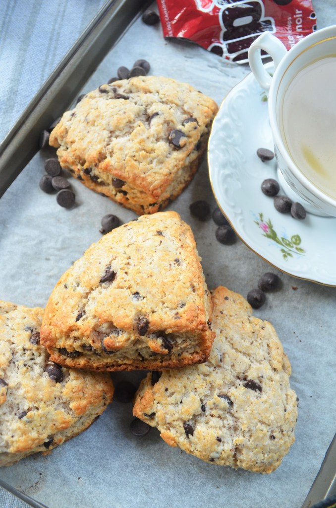 Small Batch Chocolate Chips Scones
