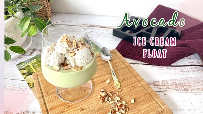 [VIDEO] Avocado Ice Cream 🍓&nbsp;Float
