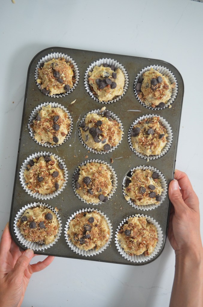 How to Make Pecan Banana Muffin