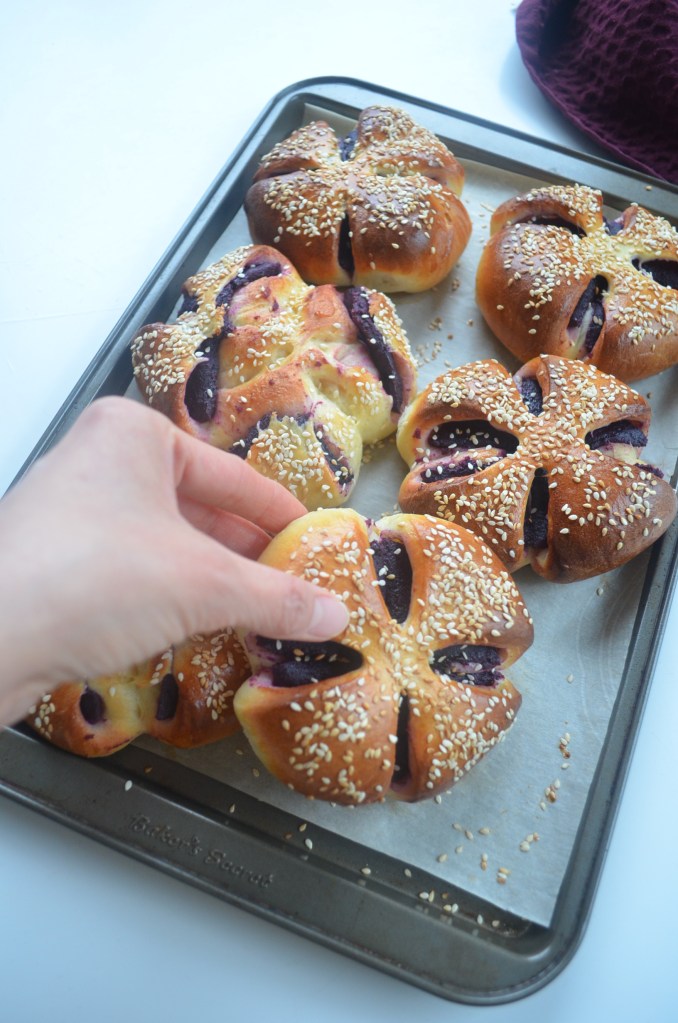 Purple Yam Bread Roll